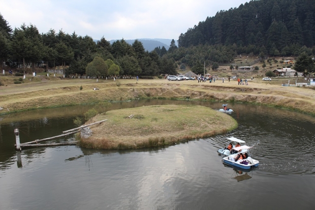 Paseando en el lago